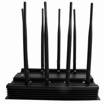 8 Bands Adjustable All Frequency 3G 4G Wimax Phone Blocker WiFi Jammer _ GPS VHF UHF Jammer _European Version_